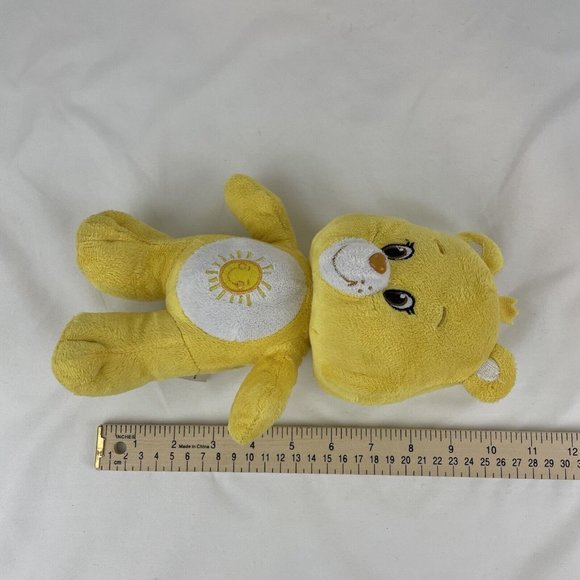 Care Bears Funshine Bear 10" Plush Yellow Sun by Kellytoy Stuffed Animal - Picture 6 of 6